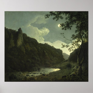 Dovedale by Moonlight [circa 1785]  Poster
