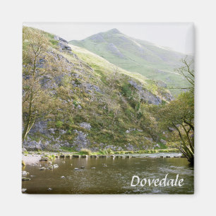 Dovedale Derbyshire, Peak District souvenir photo Magnet