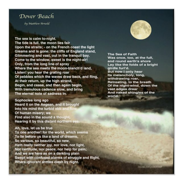 Dover Beach Poster (Front)