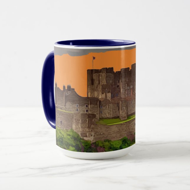 DOVER CASTLE, ENGLAND MUG (Front Left)