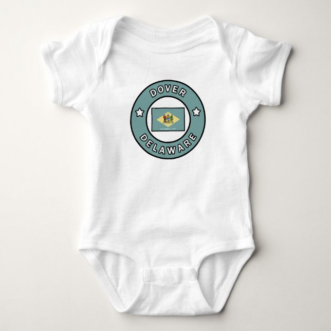 Dover Delaware Baby Bodysuit (Front)