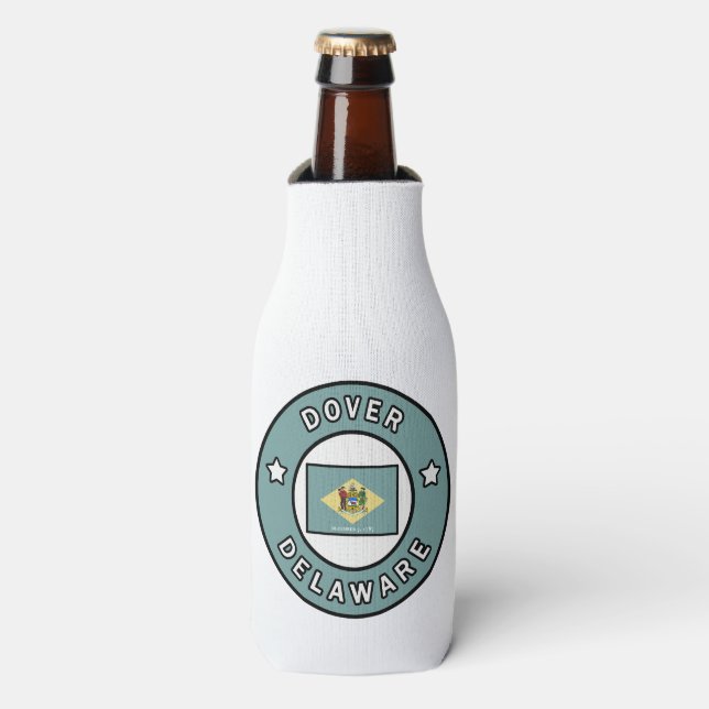 Dover Delaware Bottle Cooler (Bottle Front)