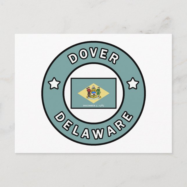 Dover Delaware Postcard (Front)