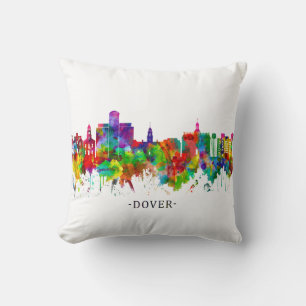Dover Delaware Skyline Cushion