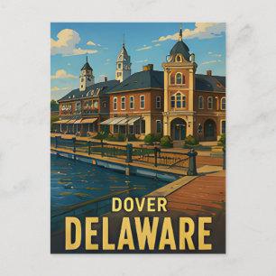 Dover Delaware Travel Gift Postcard