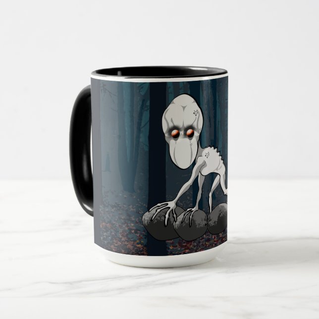Dover Demon Mug (Front Left)