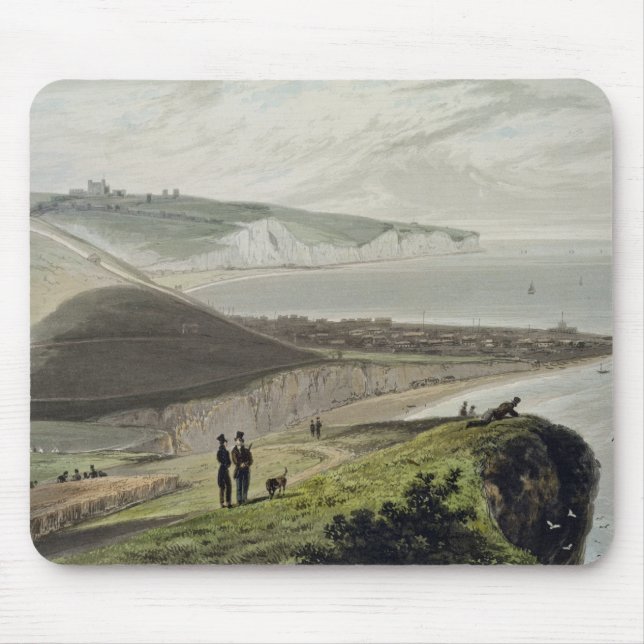 Dover, from Shakespeare's Cliff, from 'A Voyage Ar Mouse Mat (Front)