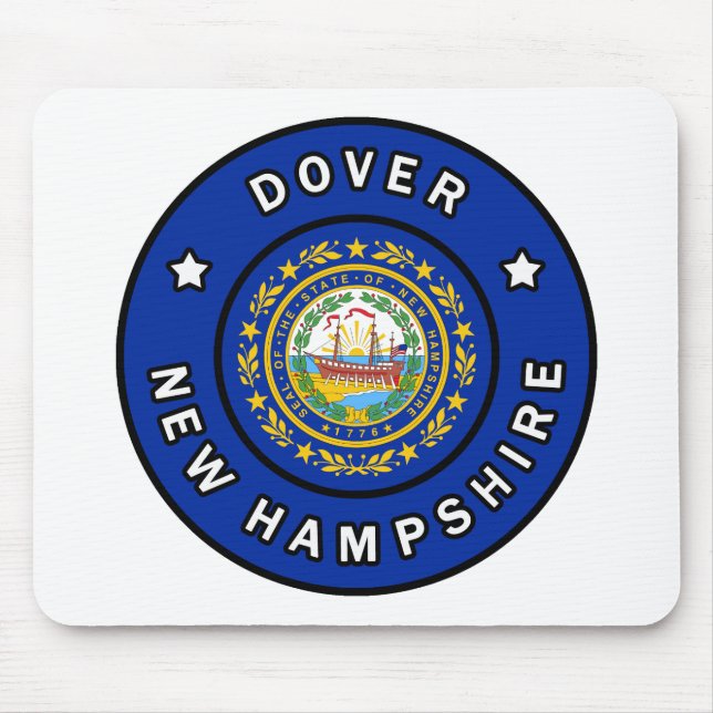 Dover New Hampshire Mouse Mat (Front)