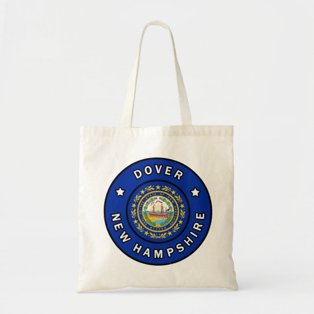 Dover New Hampshire Tote Bag (Front)