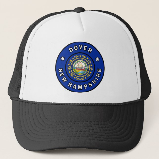 Dover New Hampshire Trucker Hat (Front)