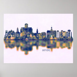 Dover Skyline Poster
