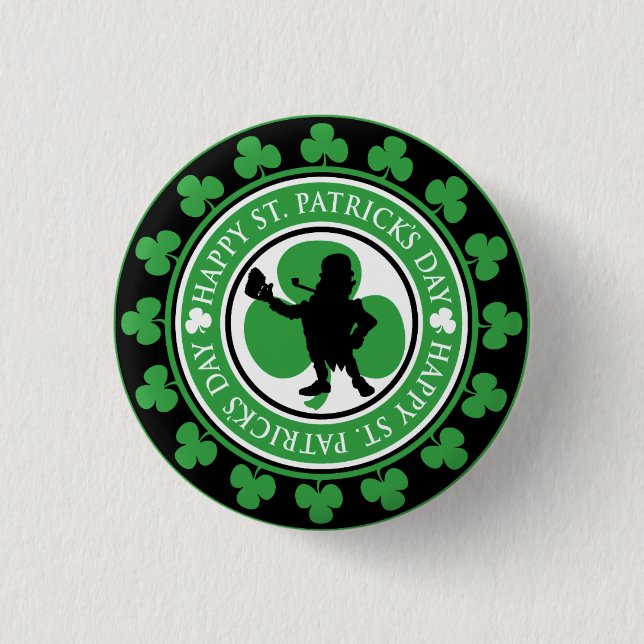 Dover St. Patricks Day Parade 3 Cm Round Badge (Front)