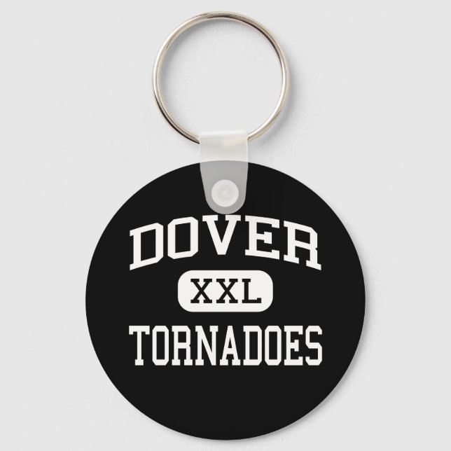 Dover - Tornadoes - Dover High School - Dover Ohio Key Ring (Front)