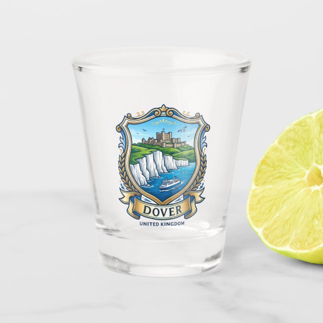 Dover United Kingdom Shot Glass (Front)