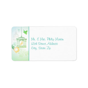 Doves & Cages - Address Labels
