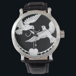 Doves Heart Dance Peace Love Party Destiny Watch<br><div class="desc">Doves Heart Dance Peace Love Party Destiny</div>