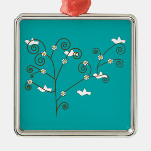 Doves in a Tree Ornament