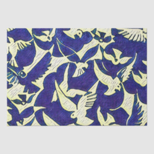 Doves in Flight Tissue Paper