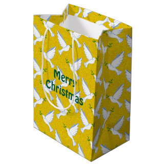 Doves Medium Gift Bag