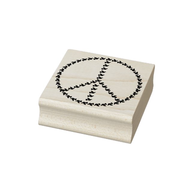 Doves of Peace art stamp (Stamp)