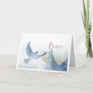 Doves of Peace Christmas Card