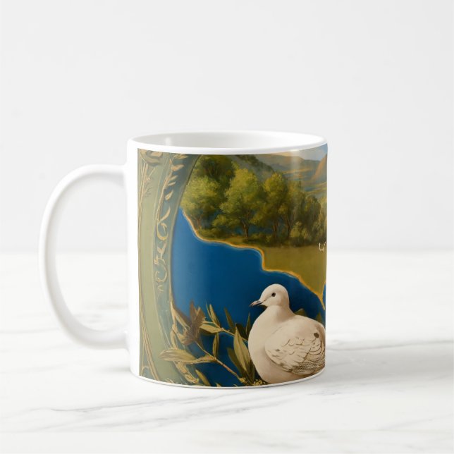 Doves of Peace Mug (Left)