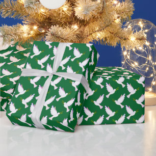 Doves  wrapping paper