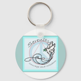 DOVEserenity.jpg Key Ring
