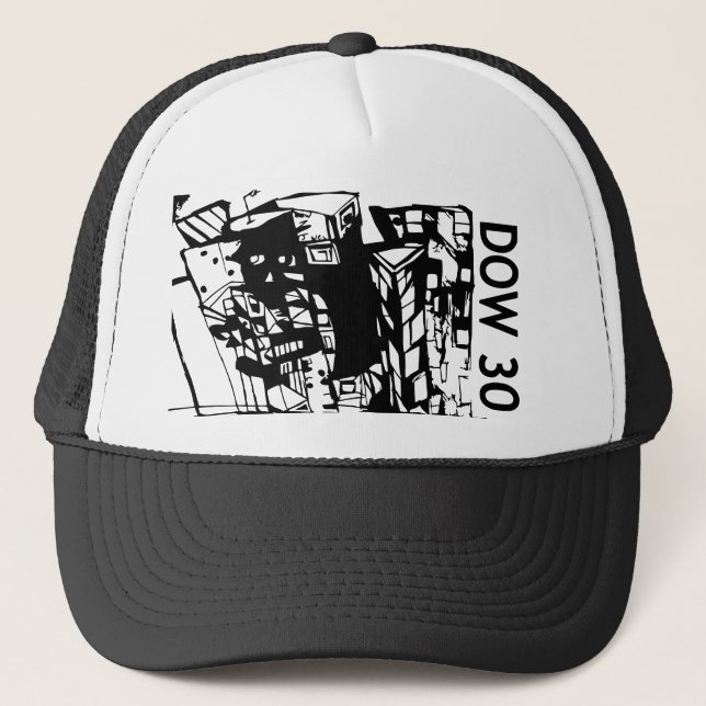 DOW 30 SVG TRUCKER HAT (Front)