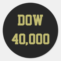 Dow 40000 Stock Market Celebration