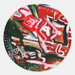 DOW JONES CLASSIC ROUND STICKER