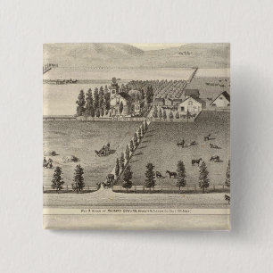 Dowling, Marston residences 15 Cm Square Badge