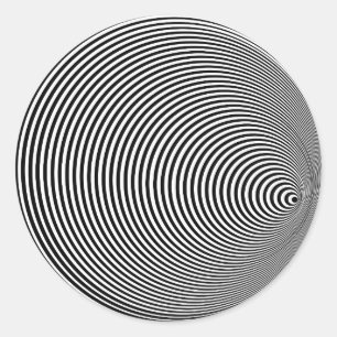 Down a Pipe Classic Round Sticker