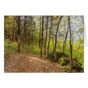 Down And Around Greeting Card