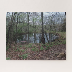 Down By The Pond Jigsaw Puzzle