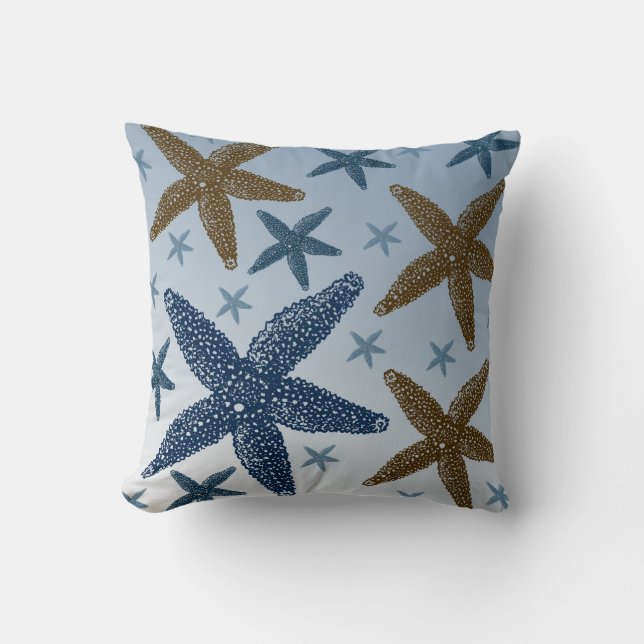 Down by the Sea Starfish Cushion (Front)