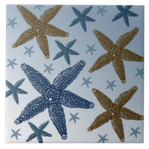 Down by the Sea Starfish Tile