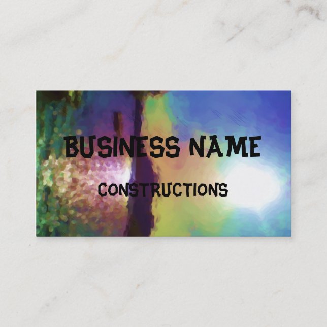 Down by the Water Business Card (Front)