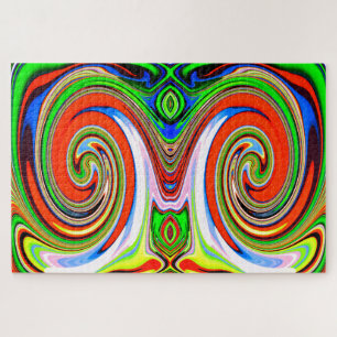 Down fantasy lane art jigsaw puzzle