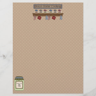 Down Home Cooking Recipe Pages 2 (Un-Lined)