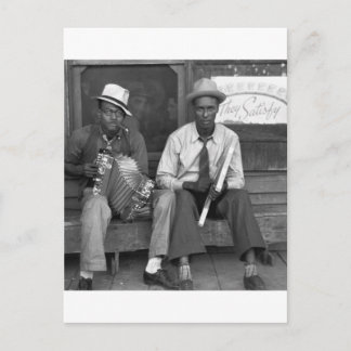 Down Home Music, 1938 Postcard
