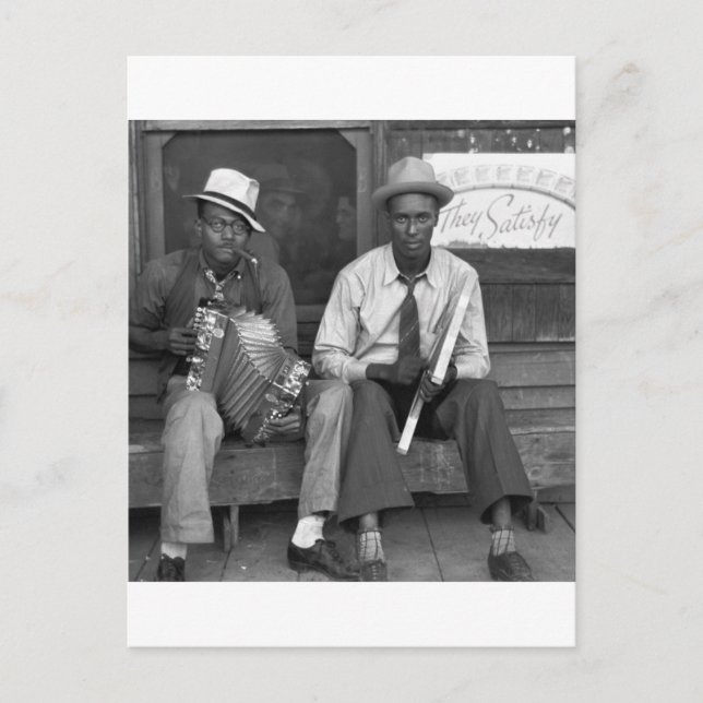 Down Home Music, 1938 Postcard (Front)