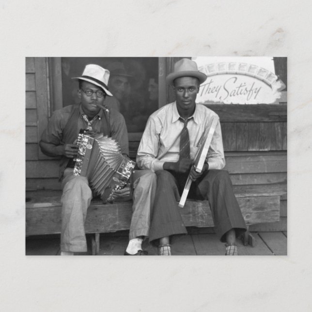 Down Home Music, 1938 Postcard (Front)