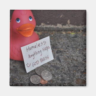 Down in the Ducks Magnet