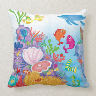 Down In The Ocean Cushion