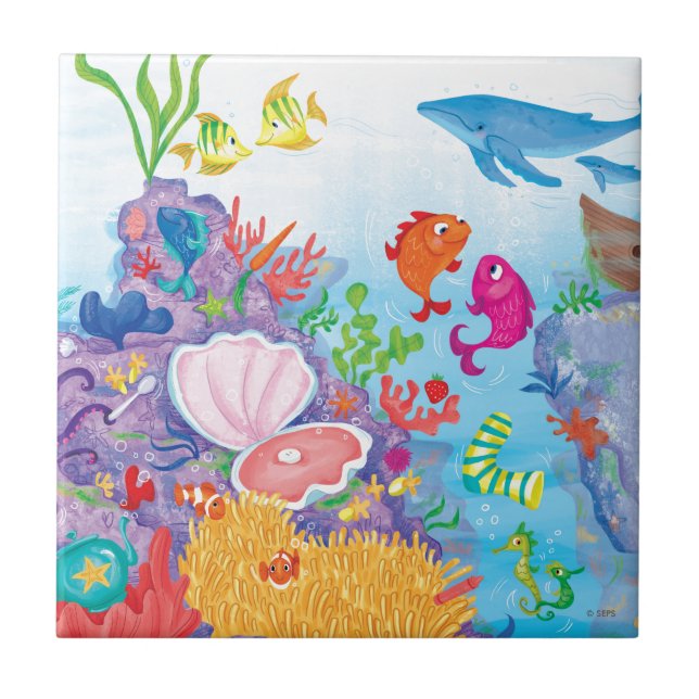 Down In The Ocean Tile (Front)