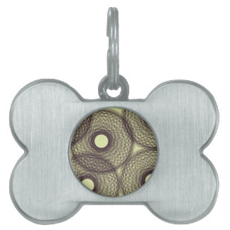 down into darkness pet tag