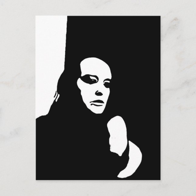 Down Looker Holiday Postcard (Front)