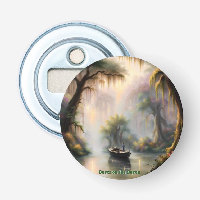 Down on the Bayou Bottle Opener (Front)