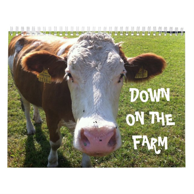 Down On The Farm Calendar (Cover)